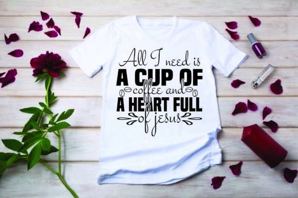 Coffee Svg Design Graphics for T-Shirt Designs