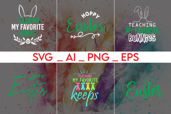 Easter Graphics for T-Shirt Designs & Branding