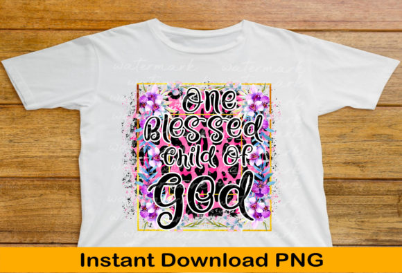 One Blessed Child Graphics & T-Shirt Designs