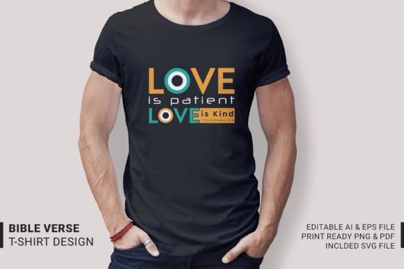 Reviewing 1 Corinthians 13:4 Love is Kind for Embroidery