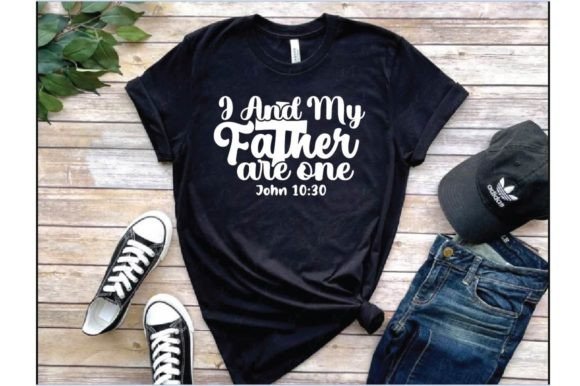 Reviewing A and My Father Are One Graphics for T-Shirt Designs