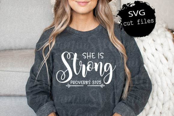 She Is Strong SVG: Elevating T-Shirt Graphics